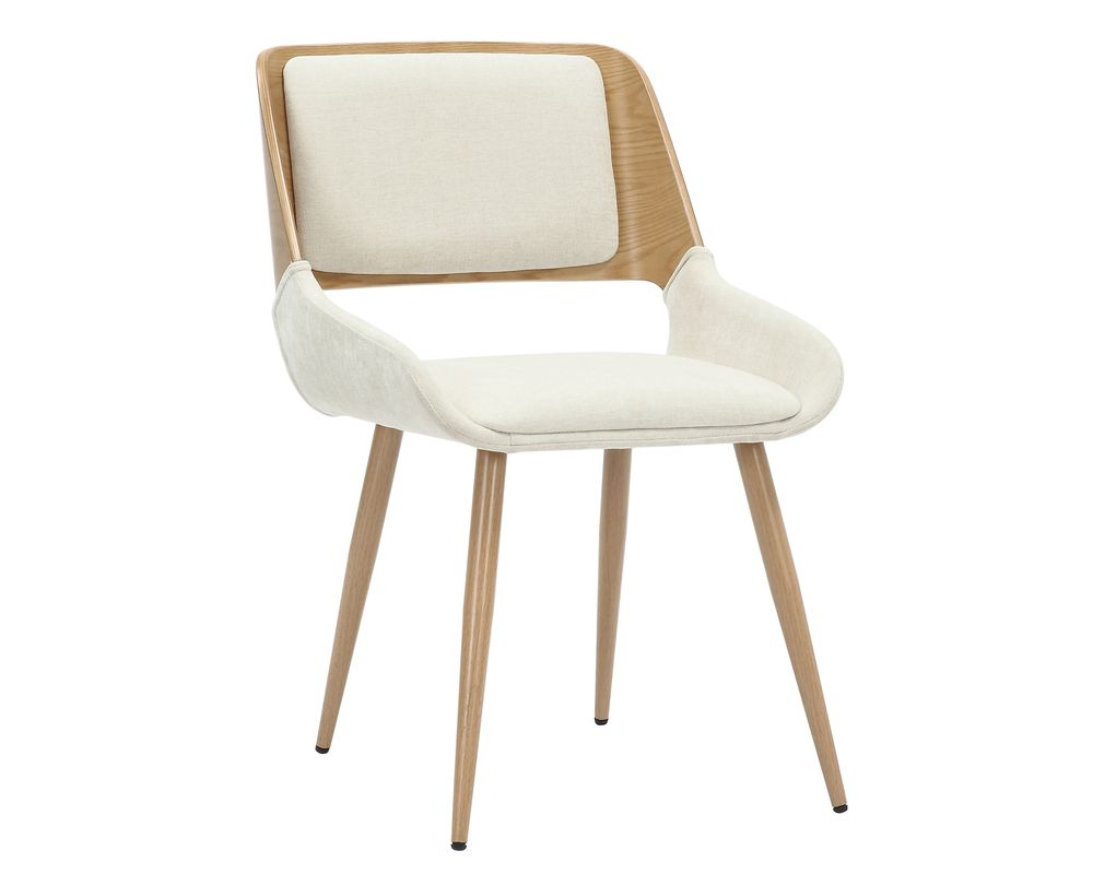 Chaise Hudson bois beige - Beige