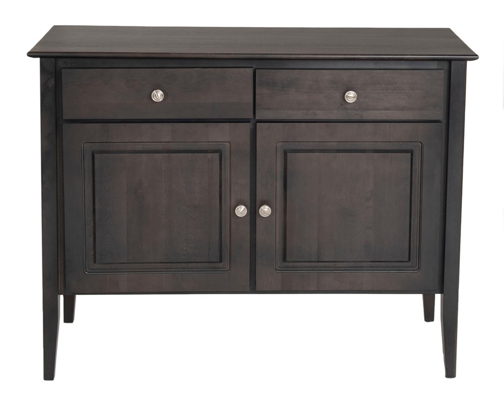 Buffet Bois Gris charcoal - Gris