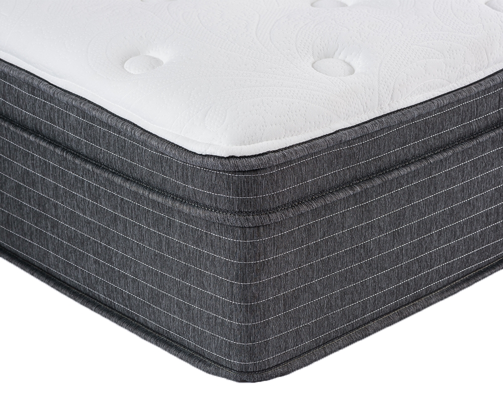 Matelas moelleux DRURY II - Queen, 800 ressorts ensach&eacute;s, mousse m&eacute;moire
