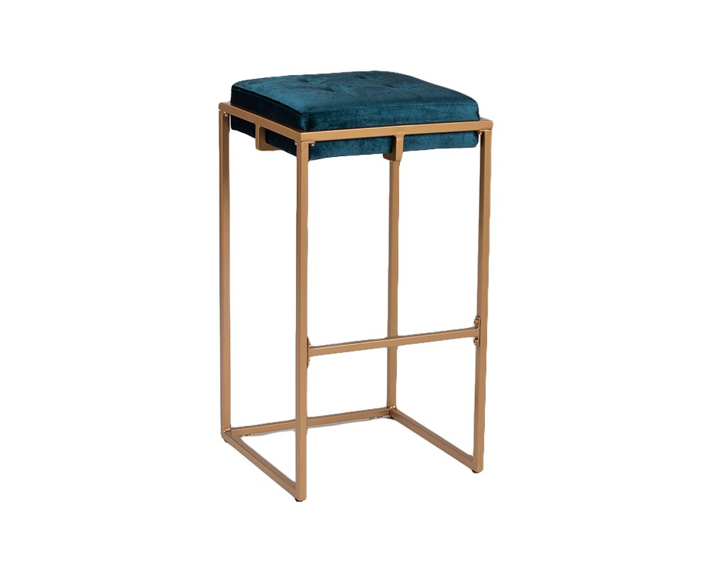Tabouret fixe - 30 pouces - Vert