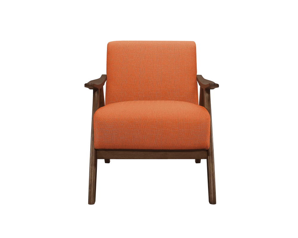 Fauteuil Tissu Orange - Orange