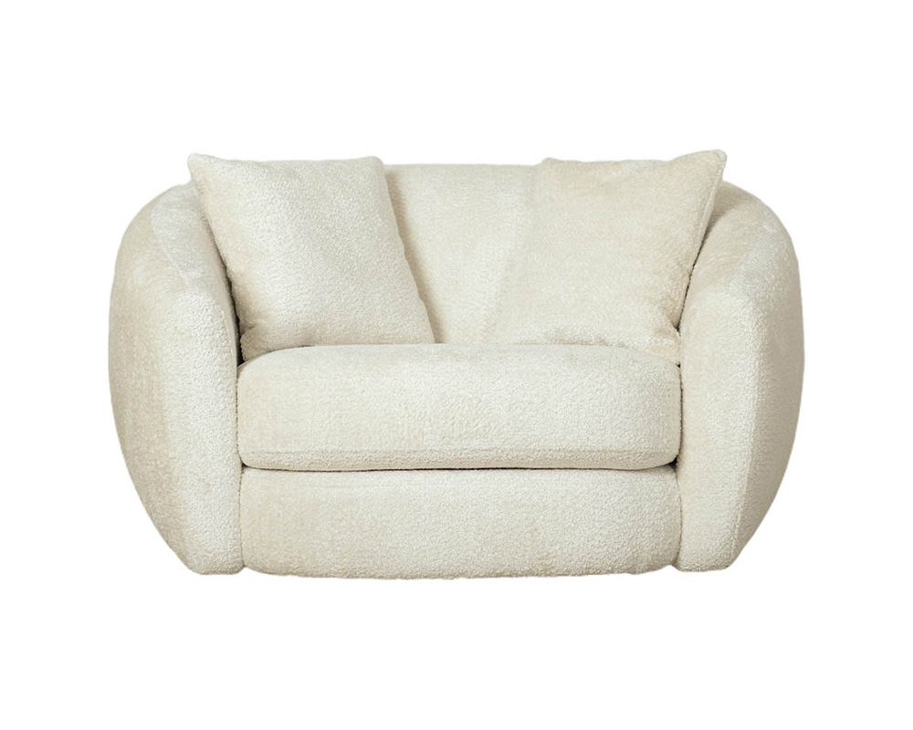 Fauteuil  - Pivotant - Crème