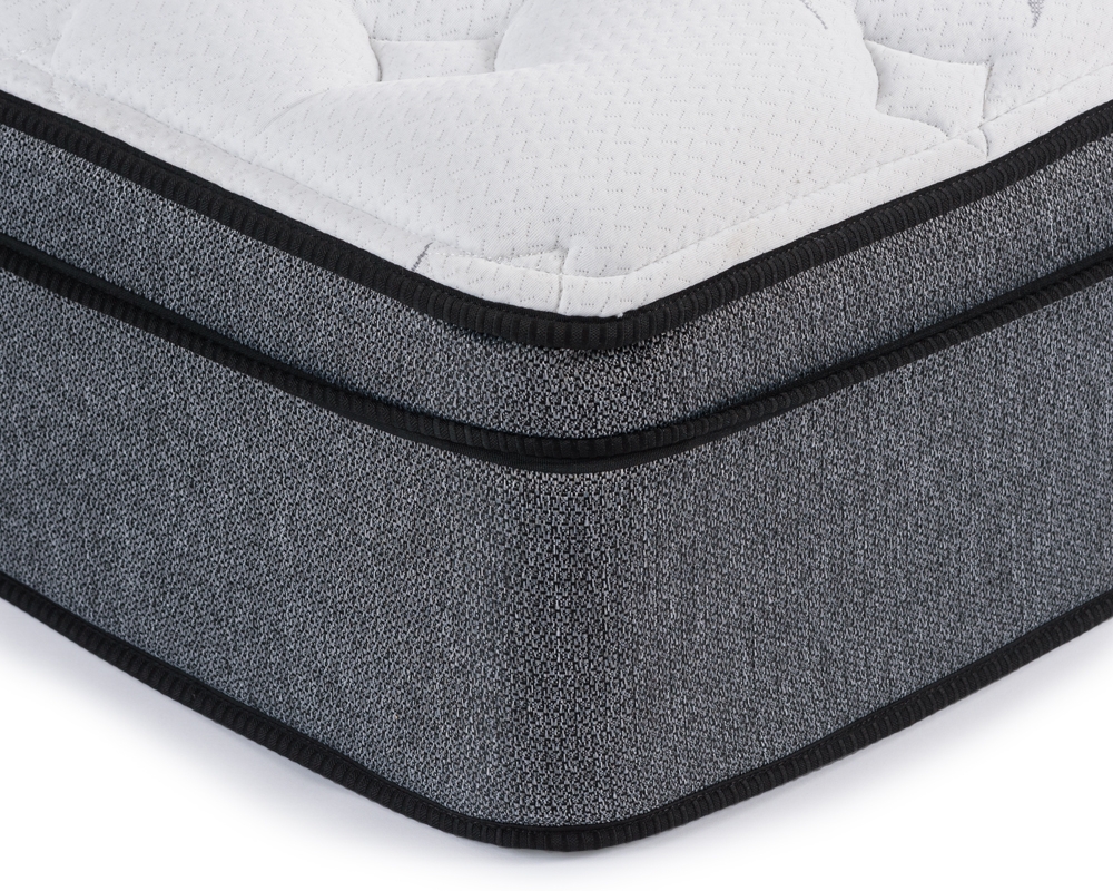 Matelas semi-ferme ADAM Simple, 496 ressorts ensachés zonés, mousse - 39"