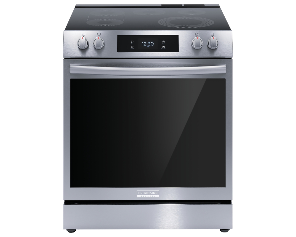 FRIGIDAIRE GALLERY Cuisinière encastrée 6,2pi3 Convection totale, Air Fry, Sous-vide, Inox antitaches &#8209;&nbsp;GCFE306CBF - Inox