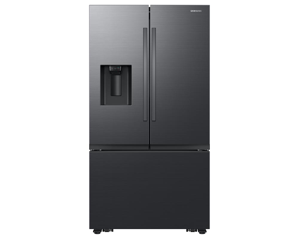 SAMSUNG Réfrigérateur 3 portes 36po 31,0pi3 Eau et glace, Wi-Fi, Inox Noir - RF32CG5400MTAA - Inox noir