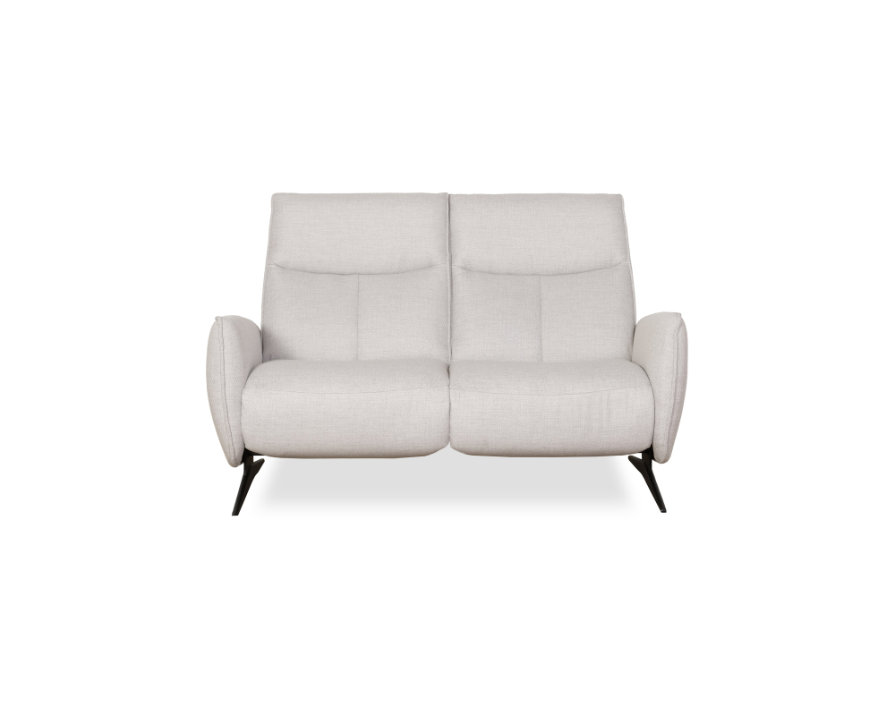 Causeuse inclinable - &Eacute;lectrique, t&ecirc;te ajustable manuelle - Gris