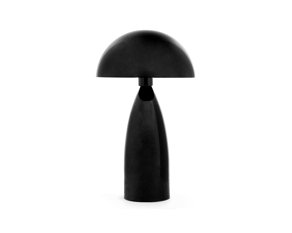 Lampe de table Métal noir - Noir