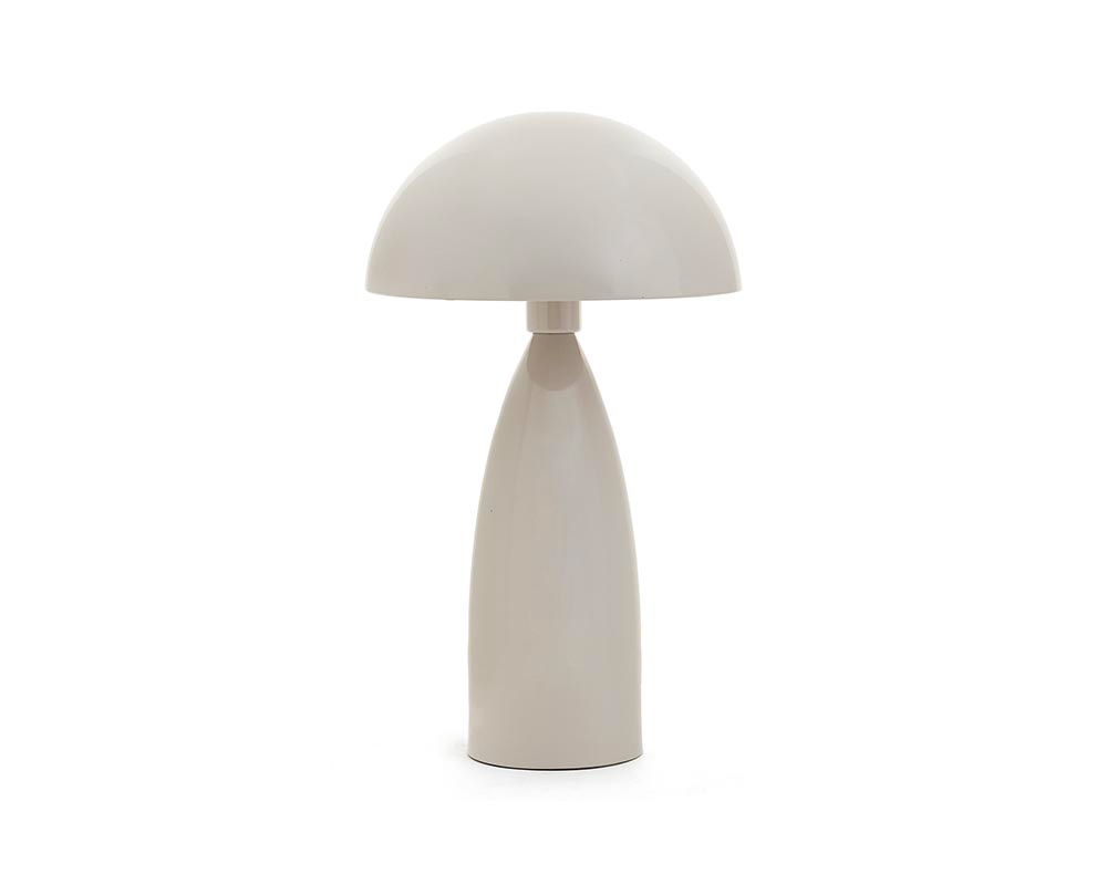 Lampe de table Métal beige - Beige