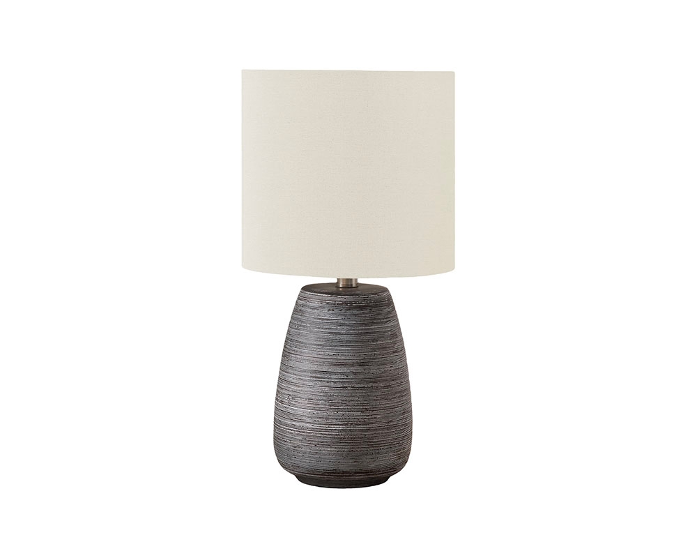 Lampe de table - Gris