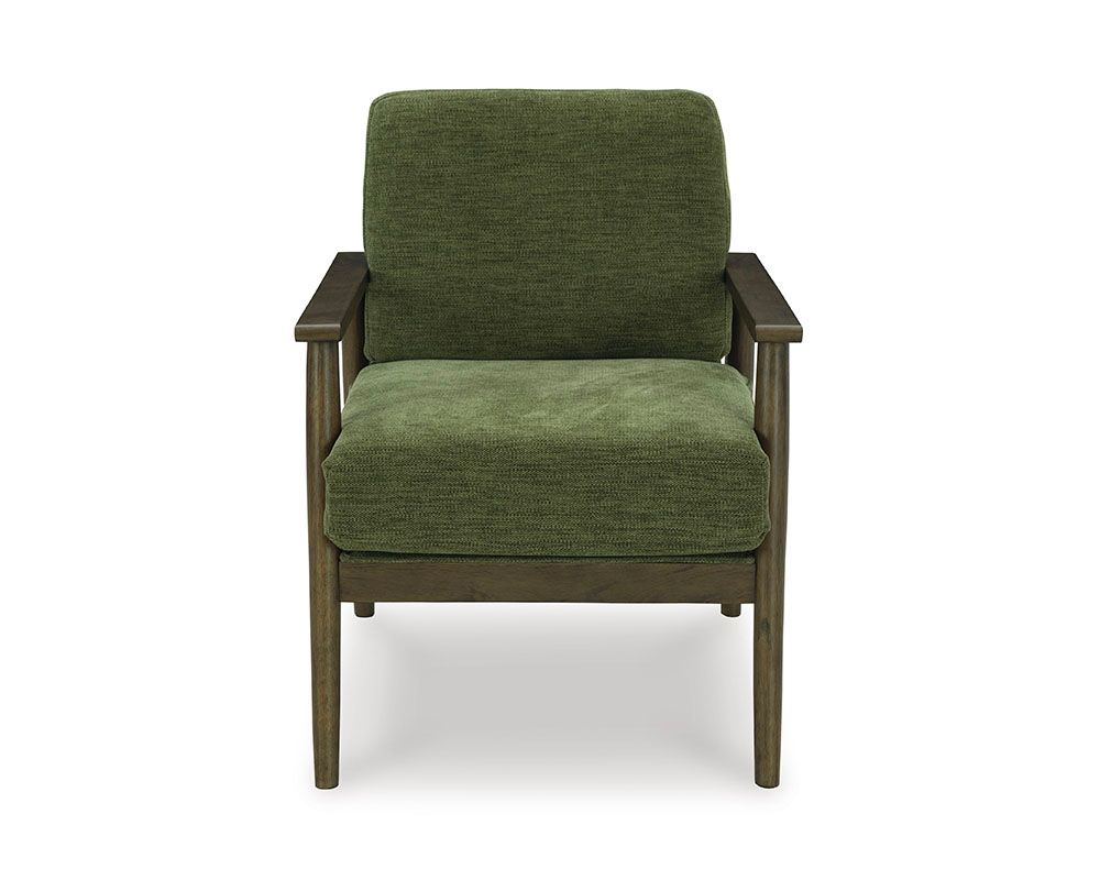 Fauteuil Tissu Vert kaki - Vert