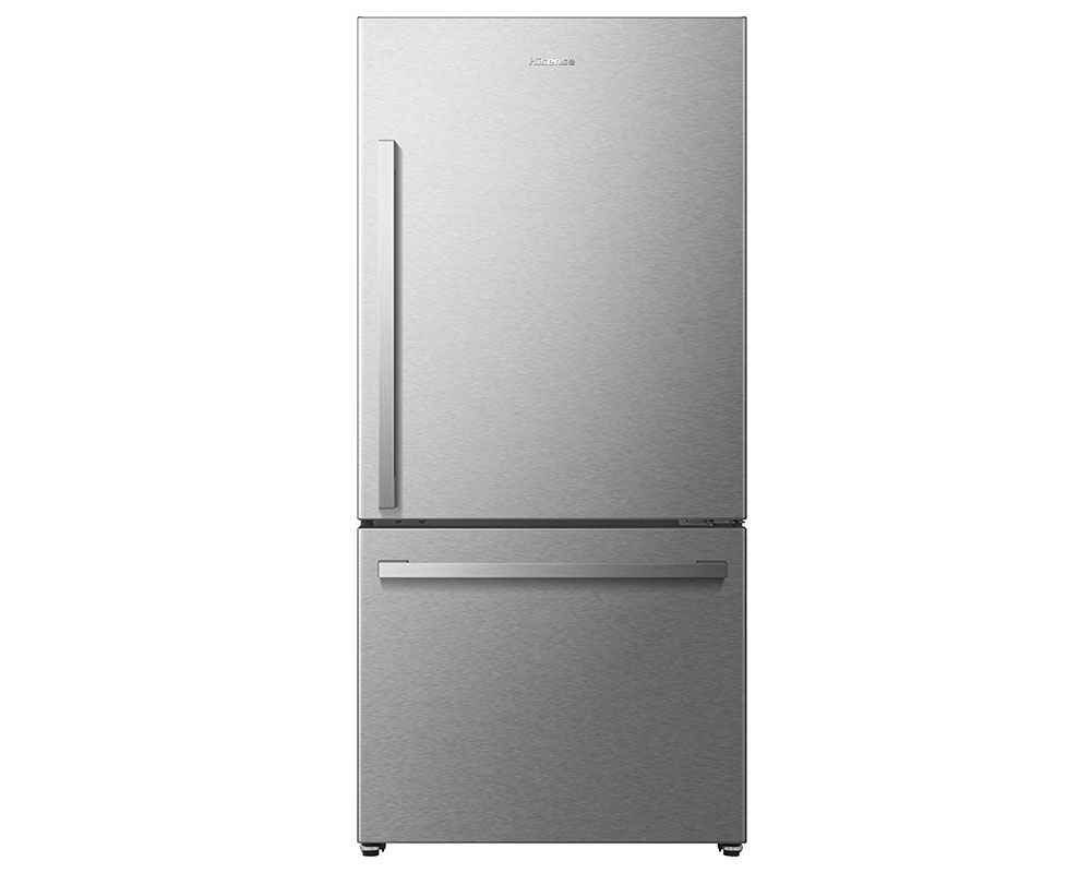 Réfrigérateur 2 portes 31po 22,3pi3 - Cong&eacute;lateur bas tiroir - Inox