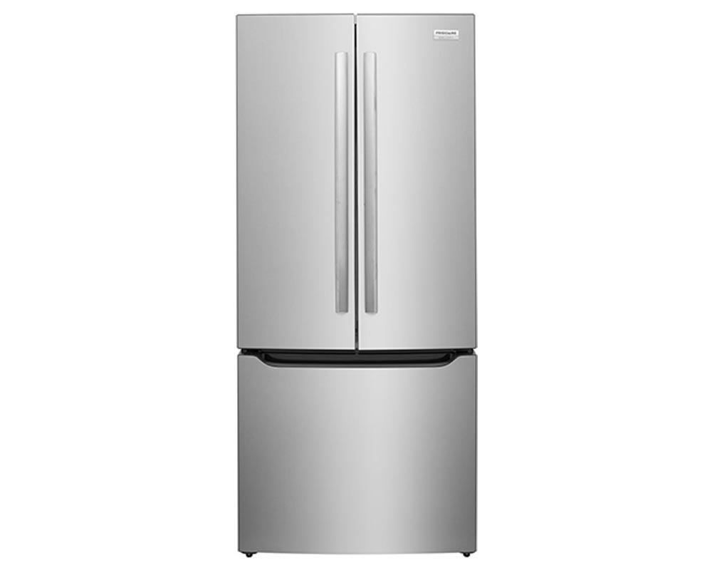 Réfrigérateur 3 portes 30po 20,0pi3 - Eau et glace - Inox antitaches