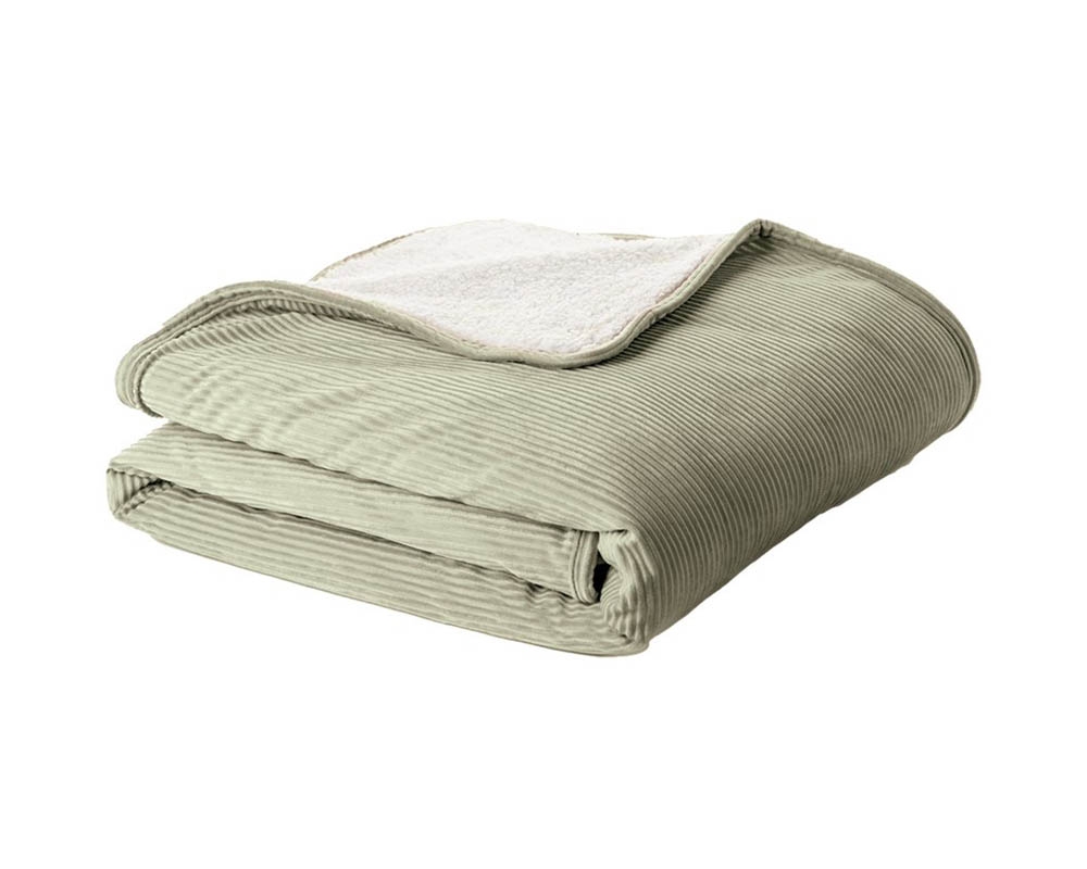 Jeté 50 po x 60 po Vert sauge - Vert