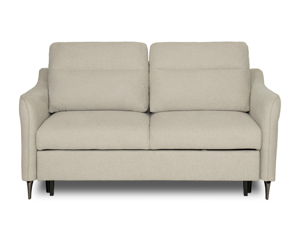 Sofa-lit condo - Avec lit rétractable - Beige