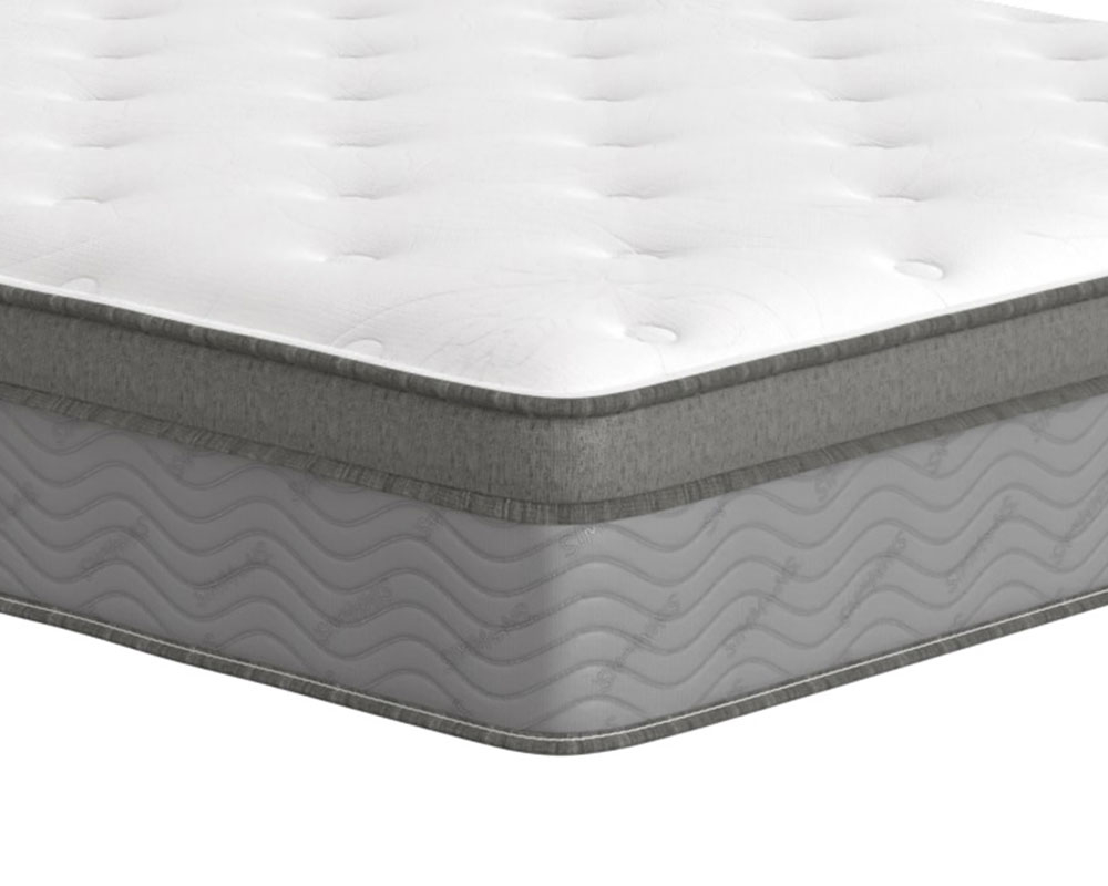Matelas semi-ferme TRIO - Simple, 480 ressorts ensach&eacute;s, eurotop