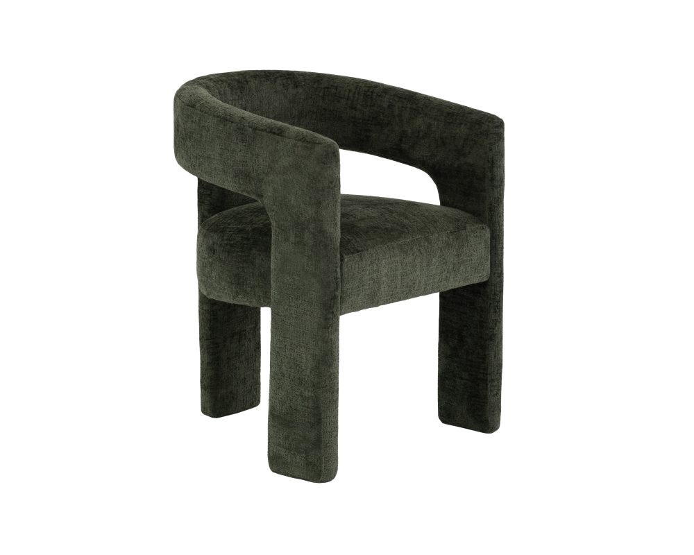 Chaise - Tissu - Vert