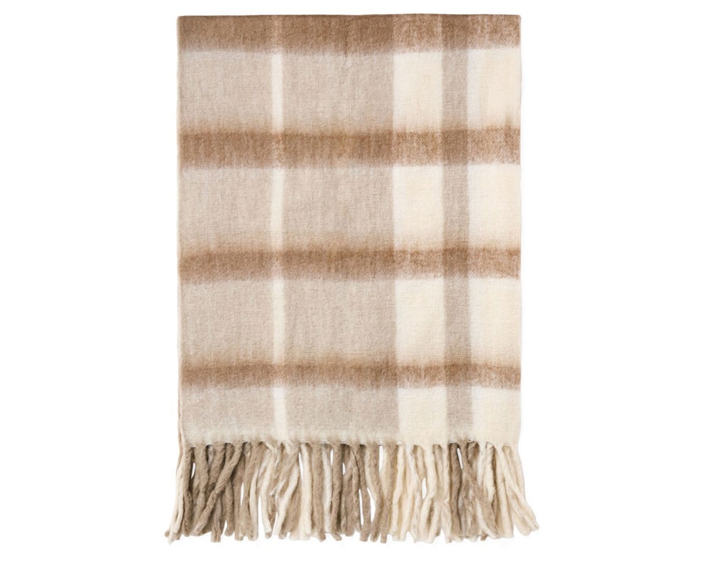 Jeté 50 po x 60 po - Beige