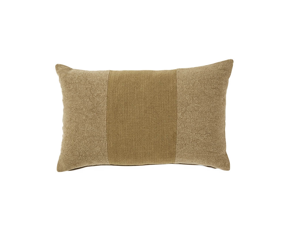 Ensemble coussin et bourre 14 po x 22 po - Jaune