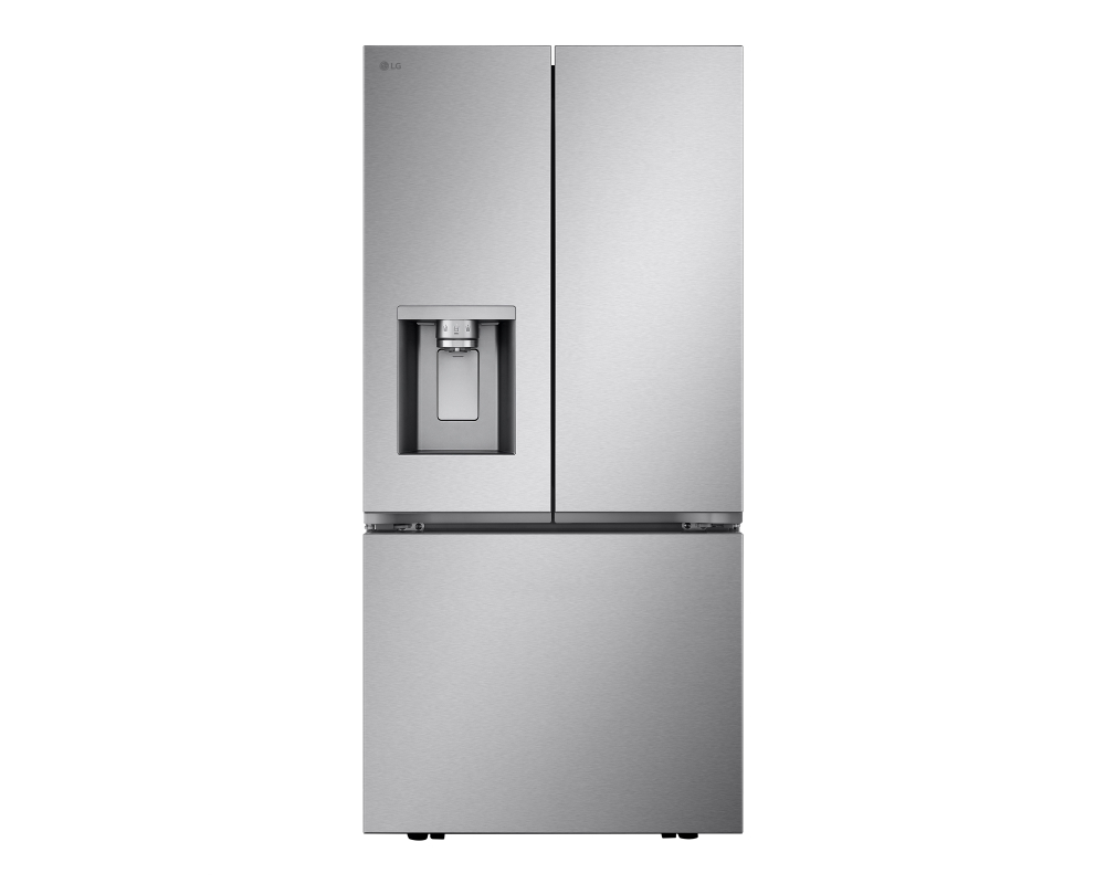 Réfrigérateur 3 portes 33po 24,5pi3 - Eau et glace, Wi-Fi - Inox