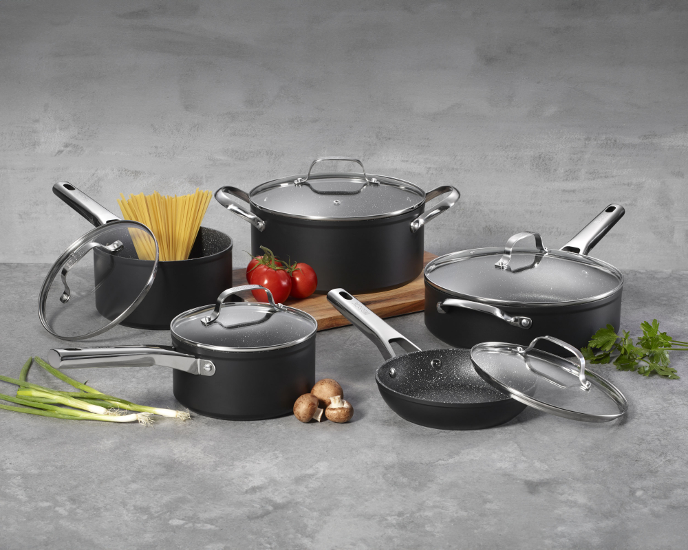 Batterie de cuisine The Rock classique Starfrit - Compatible &agrave; l'induction