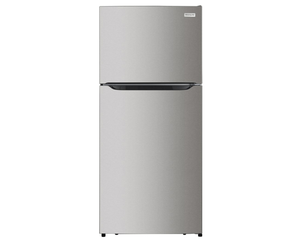 Réfrigérateur 2 portes 30po 18,0pi3 - Cong&eacute;lateur haut - Inox