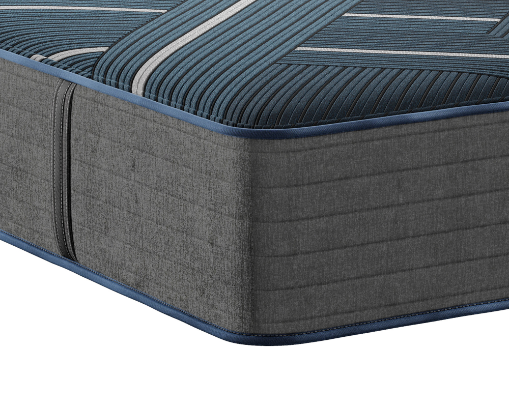 Matelas hybride ferme EVERLY - Queen, 1000 ressorts ensach&eacute;s, mousse m&eacute;moire