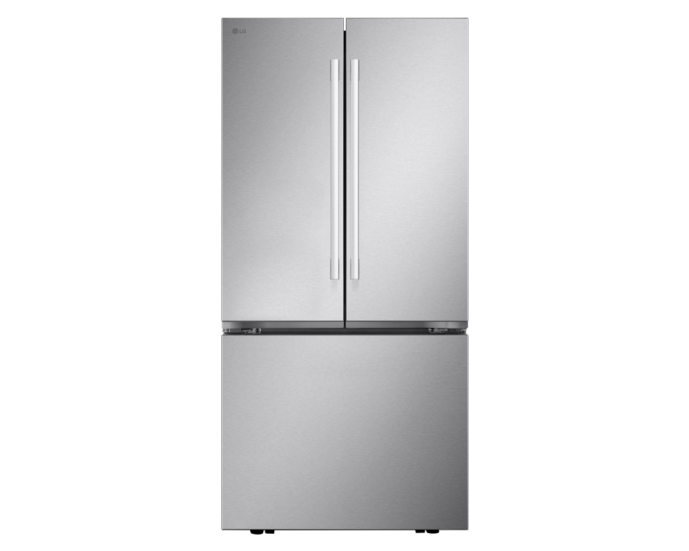 LG Réfrigérateur 3 portes 33po 25,1pi3 Machine à glaçons, Wi-Fi, Inox antitaches - LF25H6200S - Inox antitaches