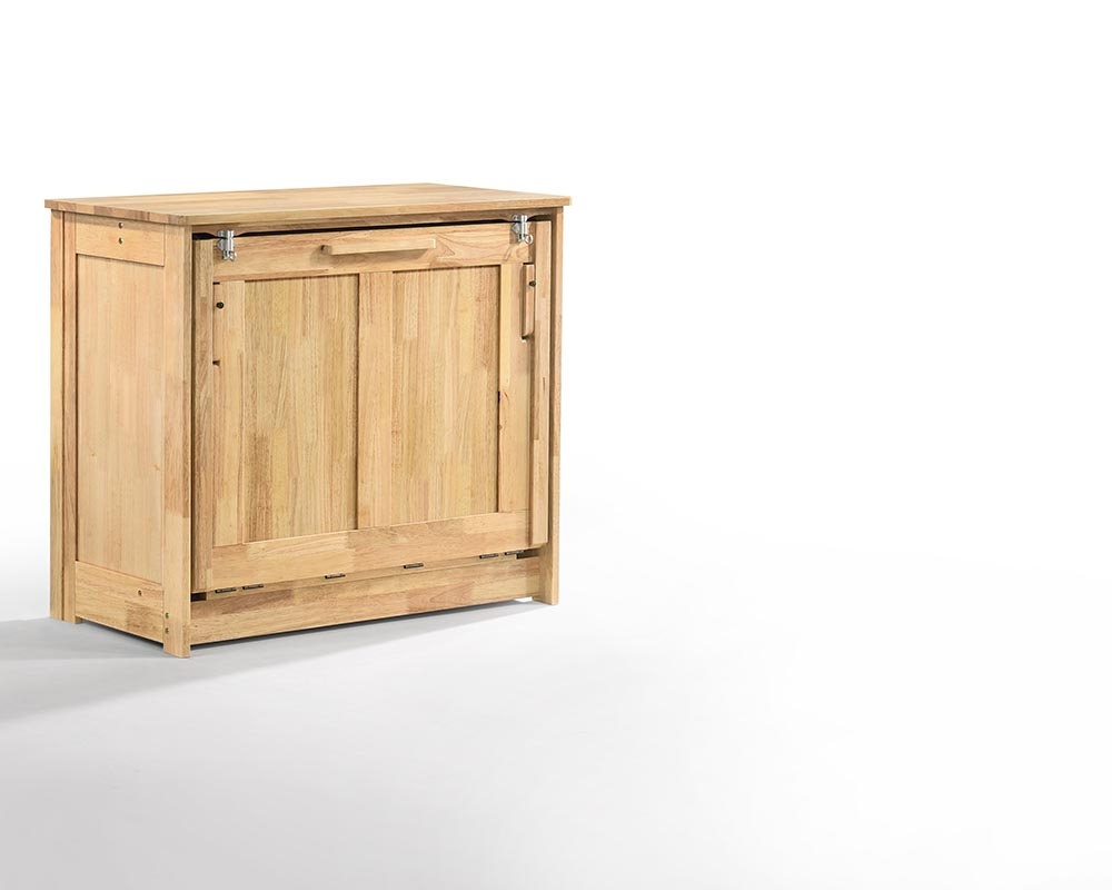 Armoire-lit simple - Naturel