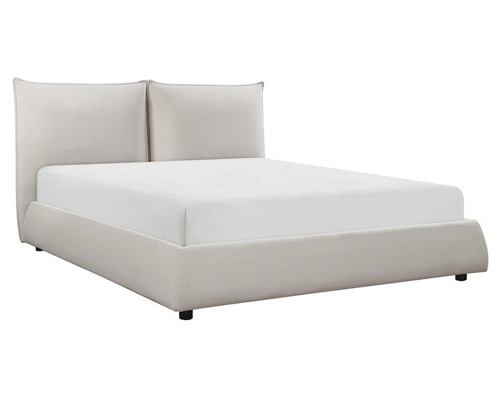 Lit en tissu - Beige