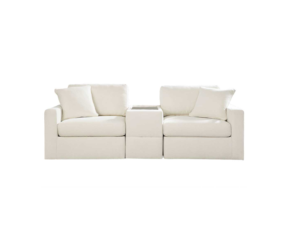 Causeuse avec console 3mcx - Beige