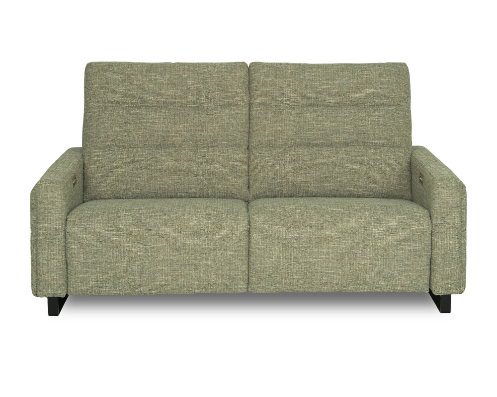 Sofa condo inclinable 2mcx - &Eacute;lectrique triple, t&ecirc;te, pied, lombaire - Vert