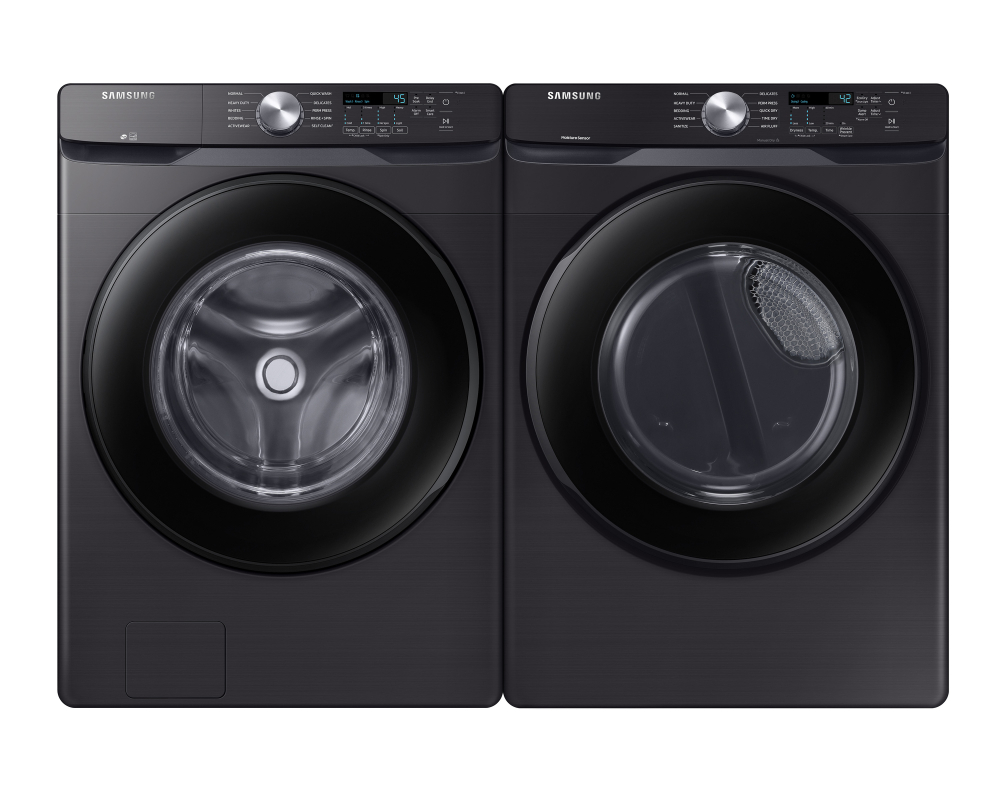 Ensemble de buanderie frontale 5,2pi3 - Inox noir