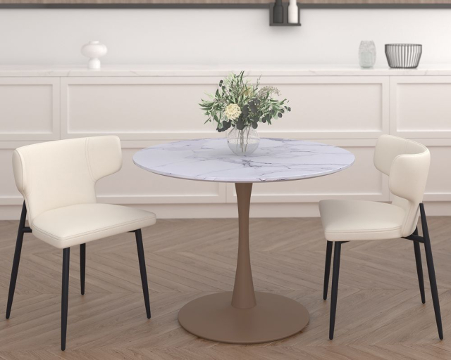 Ensemble de cuisine de cuisine 3mcx Zilo-olis métal blanc - Beige