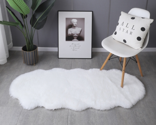 Carpette 2 pi x 5 pi - Blanc