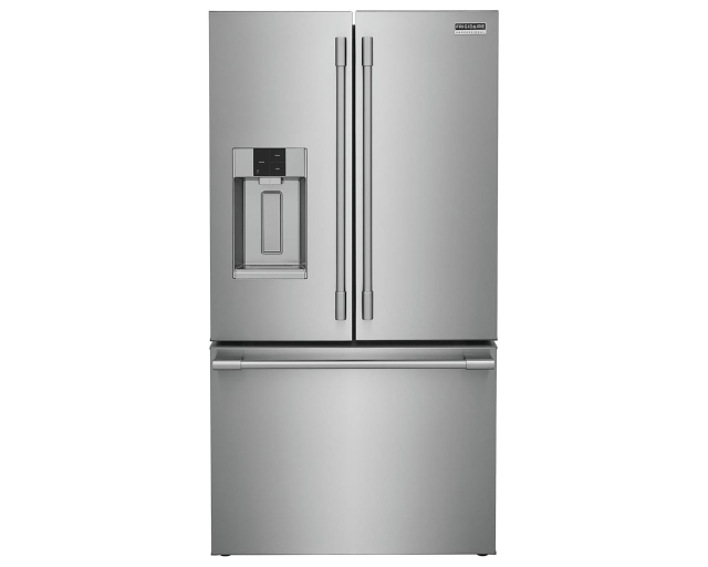 FRIGIDAIRE PROFESSIONNEL Réfrigérateur 3 portes 36po 27,8pi3 Eau et glace, Inox antitaches - PRFS2883AF