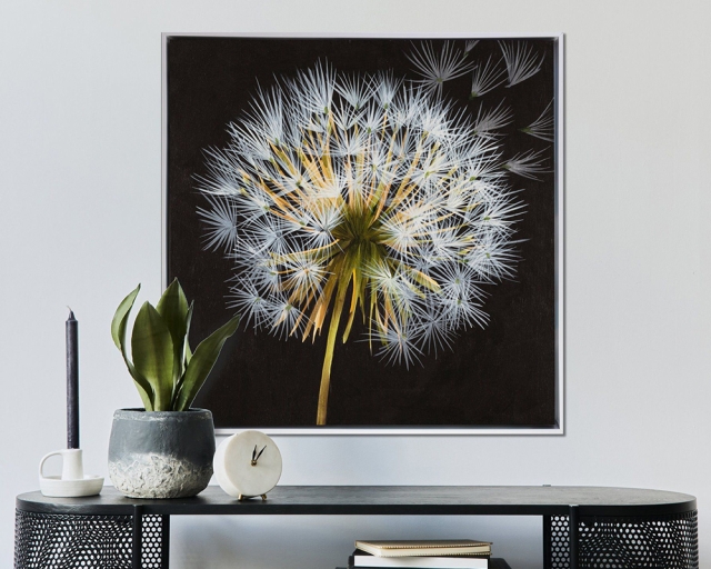 Encadrement 32 po x 32 po Noir - Noir