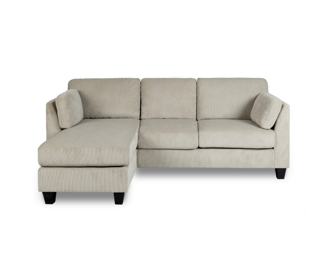 Sectionnel - Chaise longue réversible - Beige