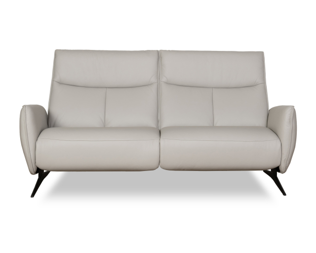 Sofa condo inclinable - Électrique, tête ajustable manuelle - Gris