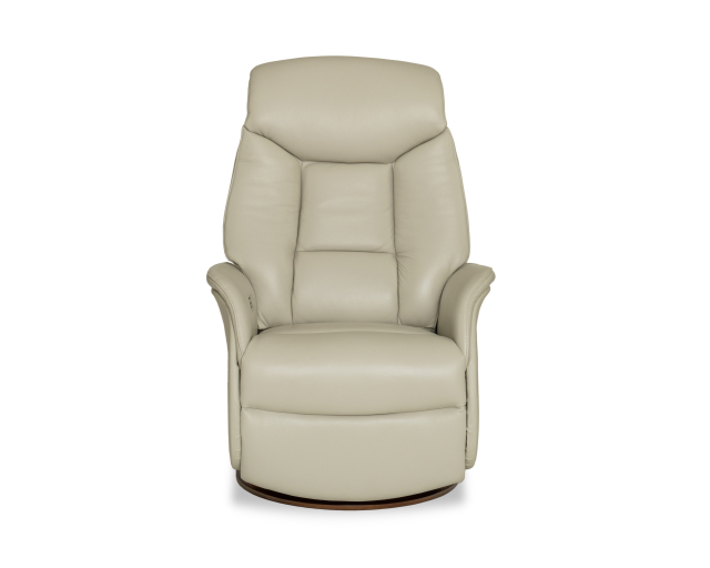 Fauteuil inclinable - Berçant pivotant électrique - Beige