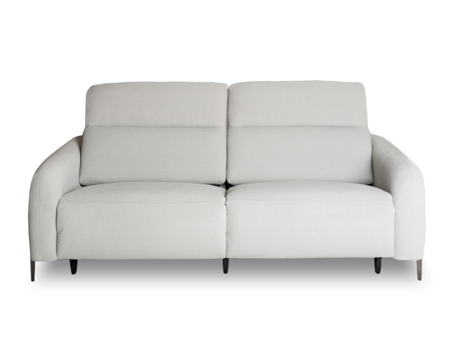 Sofa condo inclinable - Électrique double, tête, pied - Beige