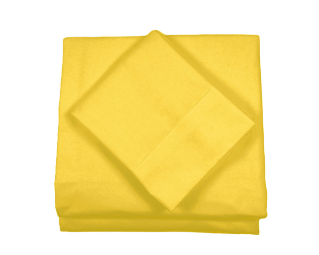 Ensemble de draps pour lit bébé - Jaune