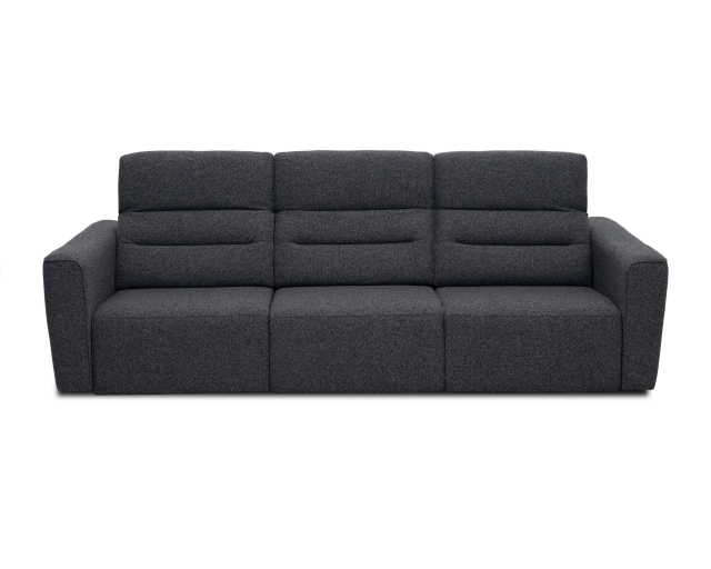 Sofa - 3 sièges coulissants électriques, tête manuelle 