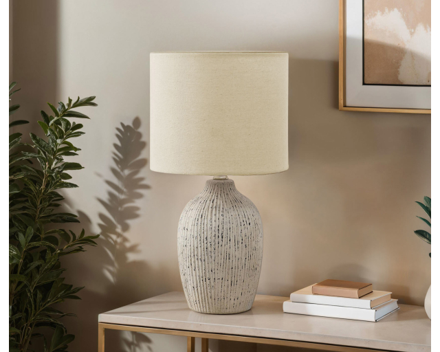 Lampe de table - Beige