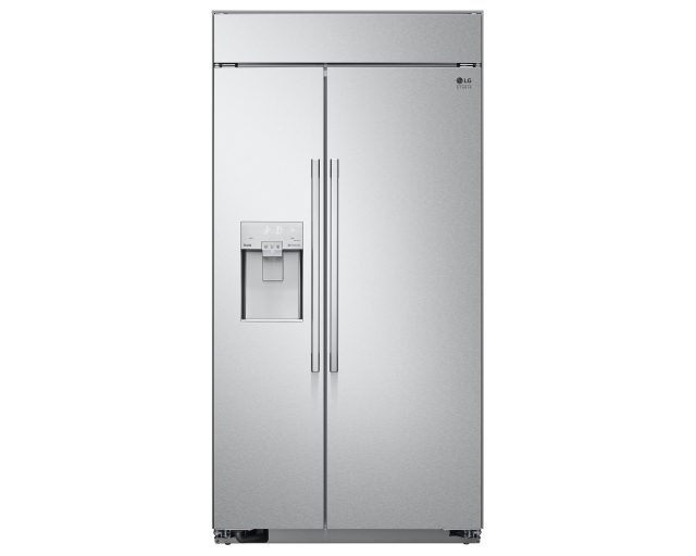 LG STUDIO Réfrigérateur côte-à-côte encastré 42po 26,0pi3 Eau et glace, Wi-Fi, Inox - SRSXB2622S