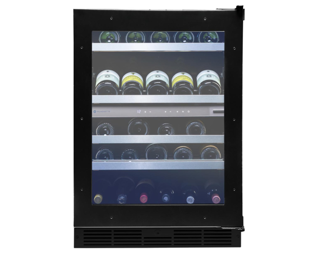 DANBY Cellier 24po 2 zones 51 bouteilles, Prêt pour panneaux &#8209;&nbsp;SPRWC052D3SS-P