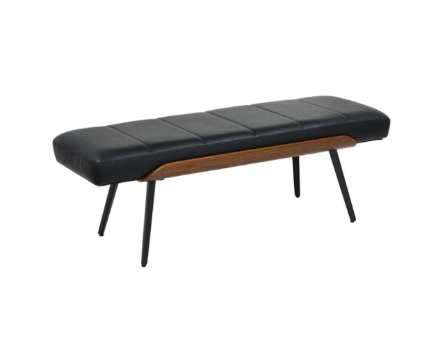 Banc Umber métal noir - Noir