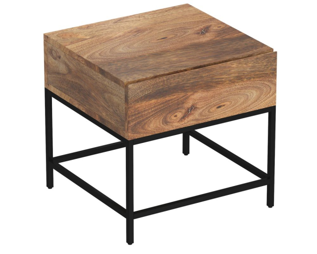 Table d'appoint Ojas bois naturel - Caramel