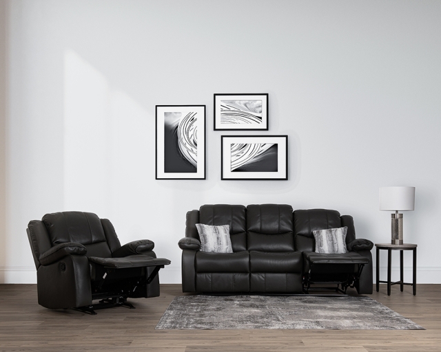Fauteuil et sofa inclinable - Gris