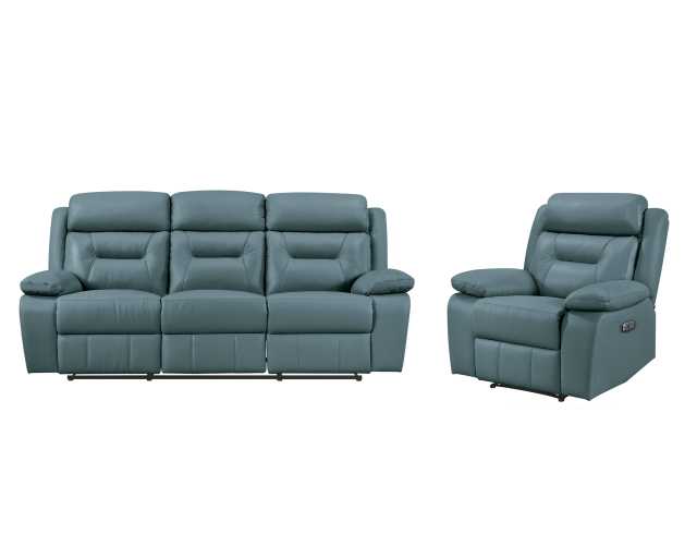 Fauteuil et sofa inclinable - Électrique - Bleu