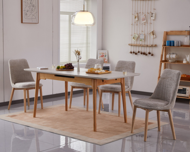 Ensemble de cuisine pierre et bois 5mcx - Crème